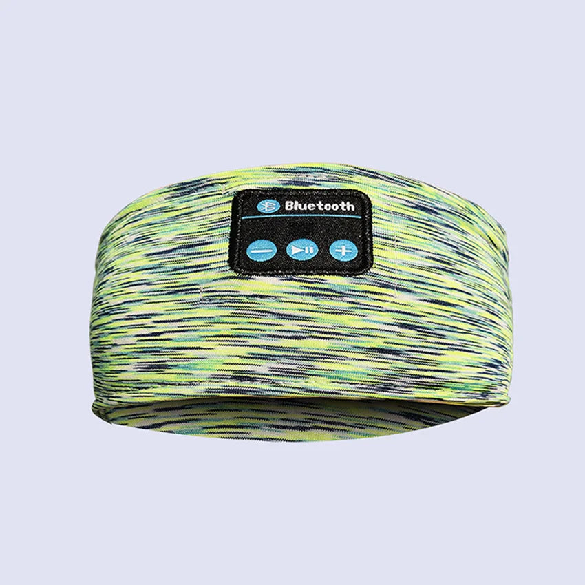 𝐸𝓃𝒿𝑜𝓎™ Bluetooth Headband Music Player Thin Soft Elastic Comfortable Wireless