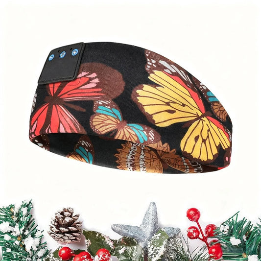 𝐸𝓃𝒿𝑜𝓎™ Floral Bluetooth Headband Headphones