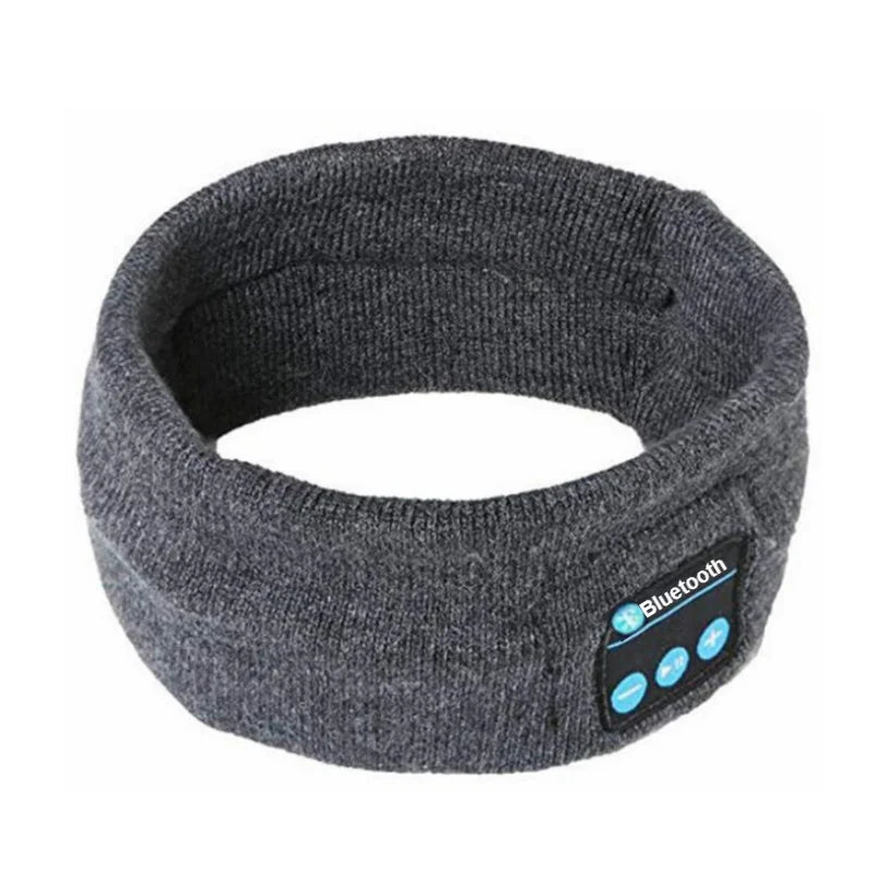 𝐸𝓃𝒿𝑜𝓎™ Bluetooth Headband Music Player Thin Soft Elastic Comfortable Wireless
