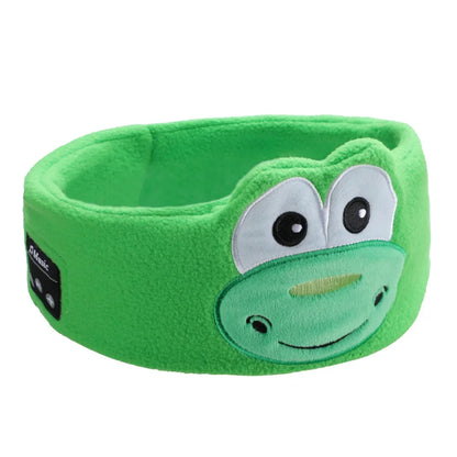 𝐸𝓃𝒿𝑜𝓎™ Cozy Critter Bluetooth Sleep Mask & Headband