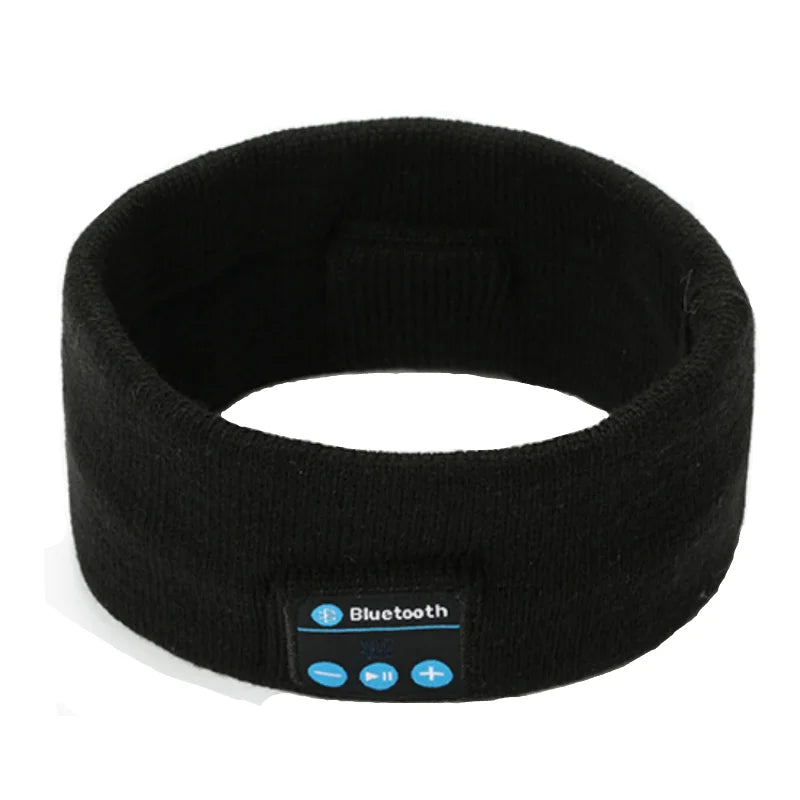 𝐸𝓃𝒿𝑜𝓎™ Bluetooth Headband Music Player Thin Soft Elastic Comfortable Wireless