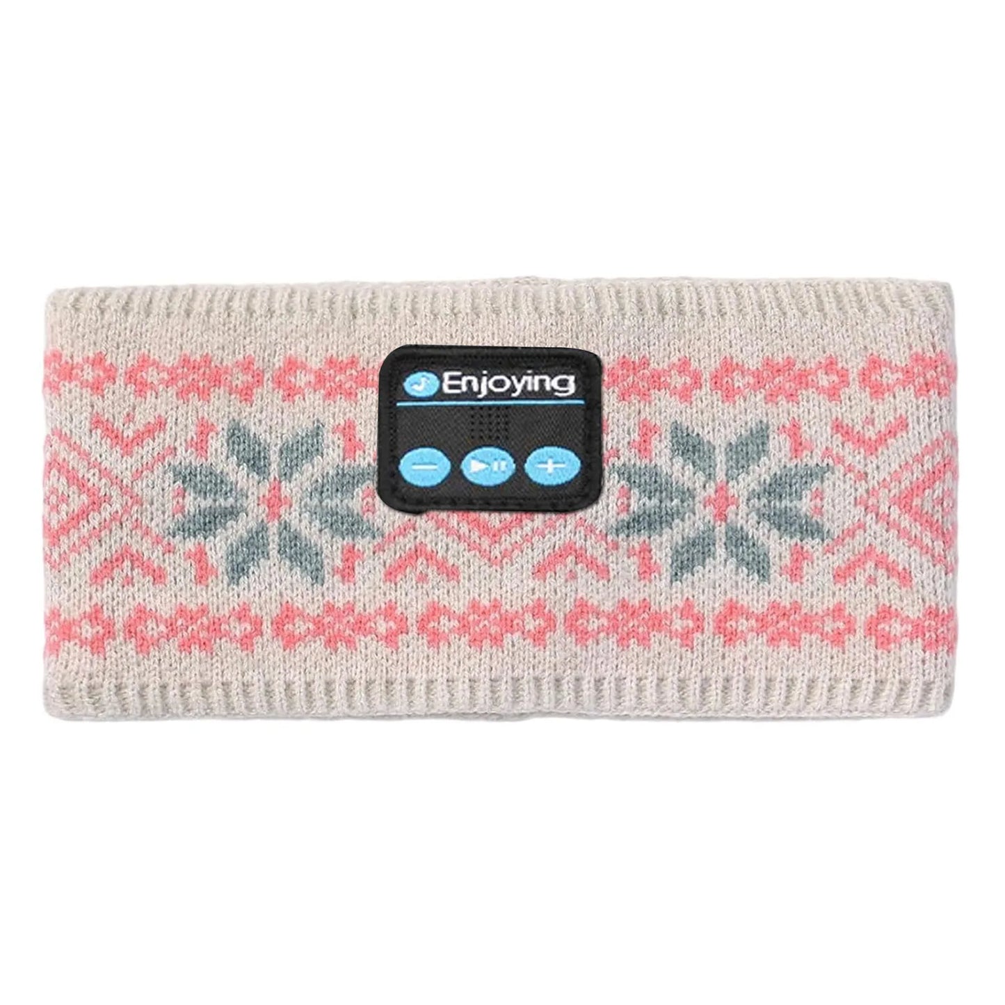 Knitted Bluetooth Headband - Warmth & Wireless Audio