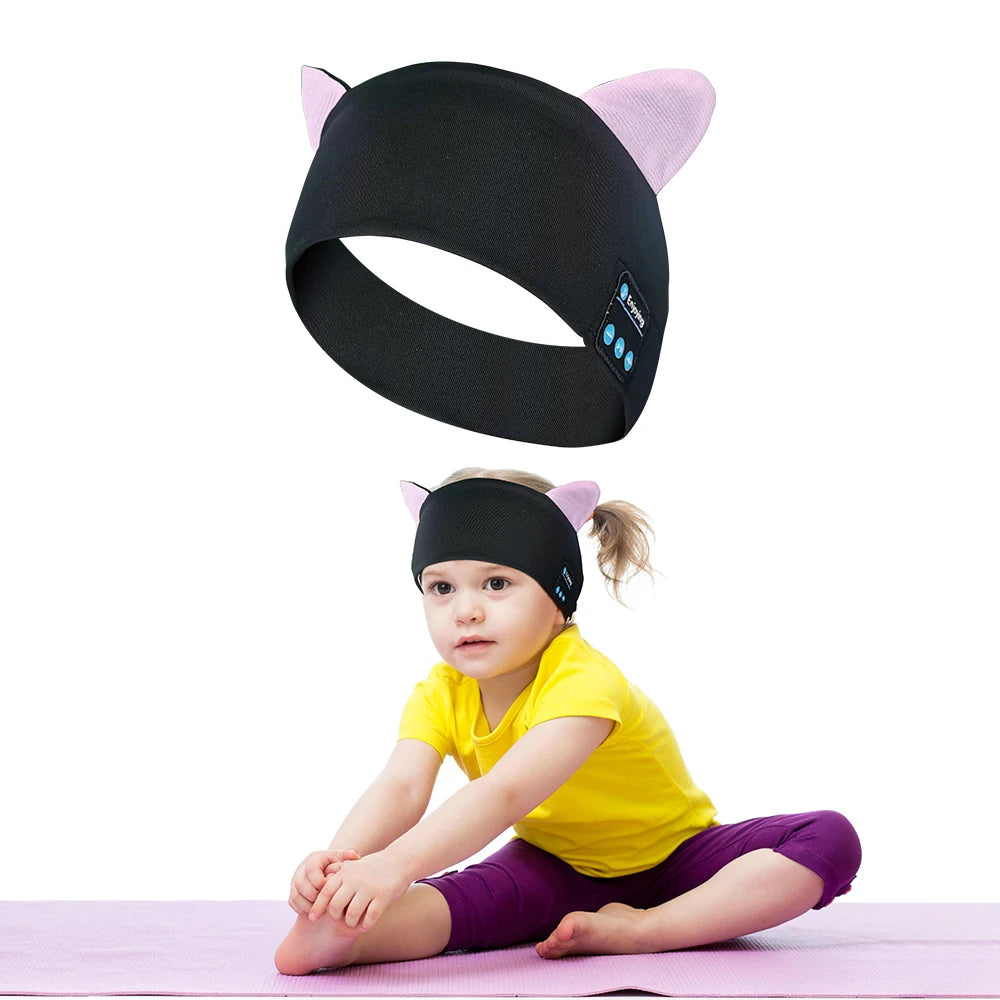 Kids Travel Bluetooth Headband – Safe, Comfortable & Hands-Free