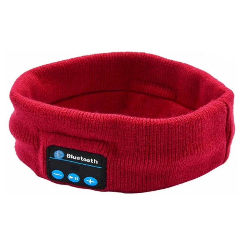 𝐸𝓃𝒿𝑜𝓎™ Bluetooth Headband Music Player Thin Soft Elastic Comfortable Wireless
